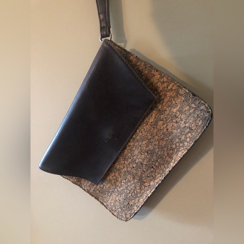 Free add-on|unique clutch purse made of corks